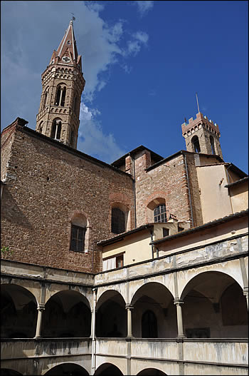 Vue du clocher de la Badia Fiorentina