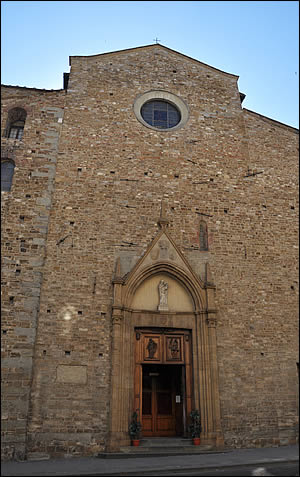 Façade de l'église Santa Maria Maggiore