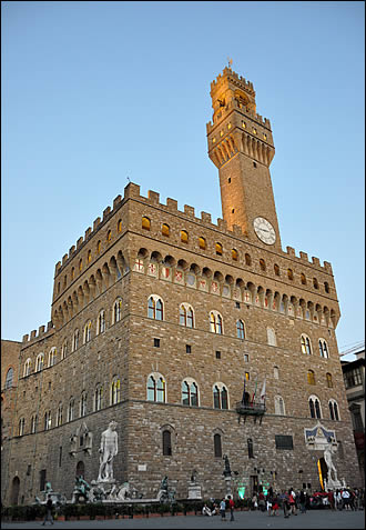 Le Palazzo Vecchio de Florence