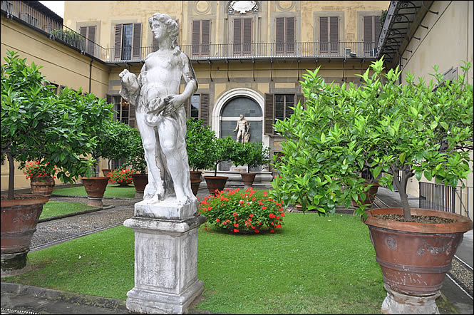 Le jardin du palazzo Medicis Riccardi