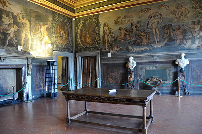 Une salle du Palazzo Vecchio